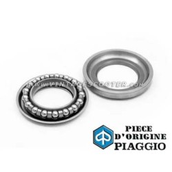 Cage a billes inférieure origine Piaggio (jeu complet) Vespa 125-200 PX